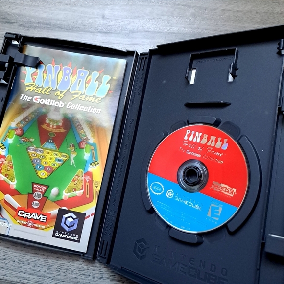 Pinball Hall of Fame for Nintendo GameCube - Black Case -untested - Picture 4 of 4